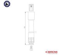 PLUG SPARK PLUG 13249A1,8 FOR BMW 5/E39 7/E38 M42B18 1.8L 4cyl 3 E36 M54B30 3.0L
