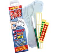 Plug Tugs - Easy Plug Pullers - Includes Labels & A Pen - Pack of 10