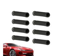 Plug Wire Heat Shield, Flexible Boot Protector, 8 Pieces 1000 Degree Resistant Sleeve, Garage Repair Shop Accessory, Car Tractor ATV Vehicle, Long Drive Adventure Ready Auto Maintenance Gear