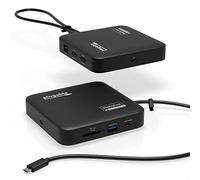 Plugable Technologies 7-in-1 USB C Docking Station Dual Monitor - Dual