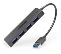 Plugable Technologies 4 Port USB Hub 3.0. USB Splitter for Laptop. Com