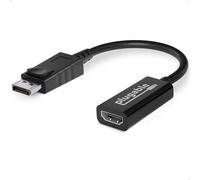 Plugable Active DisplayPort to HDMI Adapter, Driverless Connect any DisplayPort-Enabled PC or Tablet to an HDMI Monitor, TV or Projector for Ultra-HD Streaming (HDMI 2.0 up to 4K 3840x2160 @60Hz)