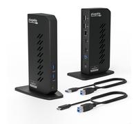 PLUGABLE TECHNOLOGIES Dual Monitor Docking Station
