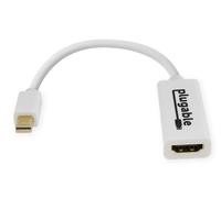 Plugable Mini DisplayPort to HDMI Adapter (Thunderbolt 2) - 4K@30Hz, Mac/Windows/Linux, Passive