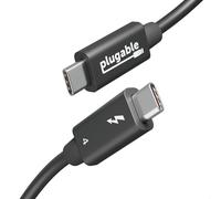 Plugable Technologies Thunderbolt 4 Cable 240W Charging, TBT4 Certifie