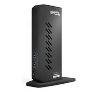 Plugable USB 3.0 and USB-C Universal Laptop Docking Station with 2 HDMI Ports for Windows, Mac (Driver Required), and ChromeOS. Gigabit Ethernet, Audio