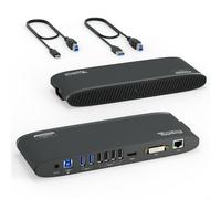 Plugable Technologies USB 3.0 Universal Laptop Docking Station for Win