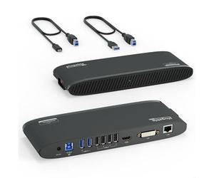 Plugable Technologies USB 3.0 Universal Laptop Docking Station for Windows an...