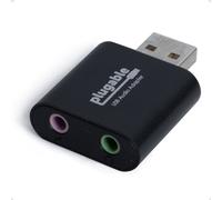 Plugable Technologies USB Audio Adapter with 3.5mm Speaker-Headphone a