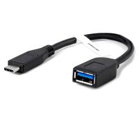 Plugable Technologies USB C to USB Adapter Cable with Driverless Technology, Enables Connection of USB Type C Laptop, Tablet, or Phone to a USB 3.0 Device (8 inch / 20 cm)