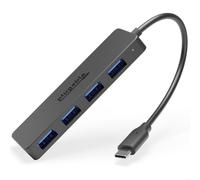 PLUGABLE TECHNOLOGIES USB-C 4-Port Hub Data
