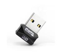 Plugable USB 2.0 Wireless N 802.11n 150 Mbps Nano WiFi Network Adapter (Realtek RTL8188EUS Chipset) Driverless Plug and Play for Windows