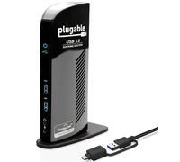 Plugable USB 3.0 Universal Docking Station Dual HDMI 6 USB Ports UD-3900-EU