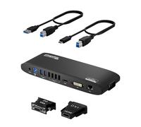 Plugable Technologies USB 3.0 Universal Laptop Docking Station for Win