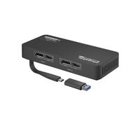 Plugable Technologies 4K DisplayPort and HDMI Dual Monitor Adapter for