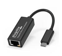 Plugable USB C Ethernet Adapter, Fast and Reliable Gigabit Connection, Compatible with Windows 11, 10, 8.1, 7, Linux, Chrome OS, Dell XPS, HP, Lenovo
