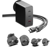 Pluggable 140W USB C Charger, PD3.1 GaN Compact Wall Charger 100W Fast Charging Station for MacBook Pro/Air Dell Lenovo HP Samsung Asus Rog Strix Laptop Adapter IPAD IPHONE Smartwatch Power Supply