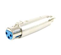 Plugger Adapter XLR Female/RCA Male Black