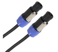 Plugger HP Speakon Cable - Male/Male, 1.5 mm², 10 m, Black