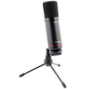 Plugger Professional USB Condenser Microphone MUSB 20 Cardioid Black Streaming, Podcast, Gaming, Voice Recording for PC Windows and Mac.Tripod, Clamp and Windshield Included Plug & Play