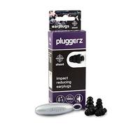 Pluggerz Earplugs Shoot - 2 Pairs (S/M M/L) - Reusable - Soft & Comfortable - Filtered - 26 dB - Shooting Sports - Hunting - Fireworks - Prevents Ear Pain/Damage