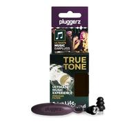 Pluggerz Enjoy True Tone Premium Earplugs, Ear Plugs for Concerts, Hypoallergenic, 19dB Noise Reduction, Hearing Protection for Music Festivals, Raves & Events with Case Universal Fit 1 Pair