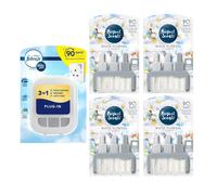 Plugin Airfreshener and 4 Refill 3Volution Perfect Scent White Flowers