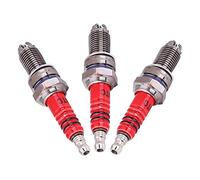 Plugs, 3 Pcs D8TC 3 Electrode Plug Pit Bike Plug for CG 125 150 CF250 Motorcycle Scooter ATV Quads plug plug 2 pieces