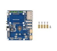 Plugs Play 2.5 G Double Port Ethernet Adapters Card for 4K Multimedia and Gaming Highly Speed Networks Connectivity General Compatibility Plugs and Play Double Ethernet Expansion Module
