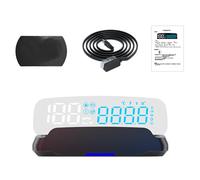 Plugs & Play HUD Head Up Display Automatic Brightness Adjustment Car Head Up Display Simple Installation Night Driving Assistant
