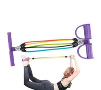 Pluller Pluller Pedal - Chest Trainer | Powerful Trainer & Arm Trainer Gripper | Fitness Resistance Bands | Resistance Levels for Progressive Silicon Rings