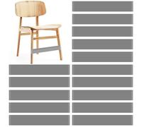 PLULON 15 Pack Chair Bands for Kids with Fidgety Feet Fidget Bands for Classroom Chairs Bands for Students Chairs Desks with Sensory ADHD ADD Autism - Gray