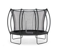 Plum 10Ft Colours Springsafe Trampoline & Enclosure - Jet Black