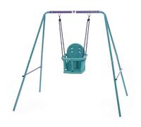 Plum 2 in 1 Swing Set - Purple/Teal