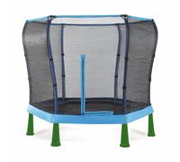 Plum 7ft Junior Jumper Outdoor Kids Trampoline - Blue