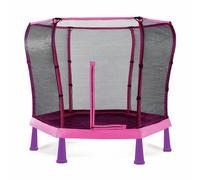 Plum 7ft Junior Jumper Trampoline & Enclosure - Pink