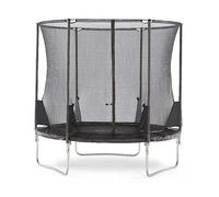 Plum® 8ft Space Zone II Evolution Springsafe® Trampoline & Enclosure [PVC] Zinc