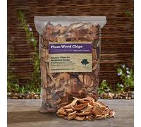 Plum BBQ Smoking/Smoker Wood Chips 3 Litre - (24 Great Flavours available 100% Natural with nothing added) (Plum)