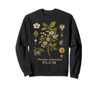 Plum Blossom Botanical Fruit Tree Vintage Graphic Sweatshirt