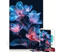 Plum Blossom Flower 1000 Piece Jigsaw Puzzle for Adults Smart Reason Toy Home Enjoy Sharp Edge Santa Wish Item (50x75cm)