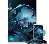 Plum Blossom Flower 1000 Pieces Jigsaw Puzzles for Teenagers Improve Memory Mental Relax Sharp Edge Creative Gift (38x52cm)