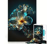Plum Blossom Flower 1000 Pieces Jigsaw Puzzles for Teenagers Improve Memory Mental Relax Sharp Edge Creative Gift (50x75cm)