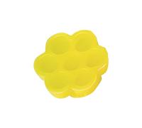 Plum Blossom Lash Glue Holder - 100X Glue Trays, Portable Beauty Tool, Professional Extension Accessory | Eyelash Holder For Salon Makeup Artist Home Use Application Tool Durable Practical