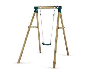 Plum Bush Baby Wooden Garden Single Swing Set