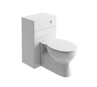 Plum&clay Denver Gloss White Back To Wall Toilet Wc Unit
