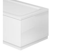 Plum&clay Eden Gloss White End Bath Panel (L)800mm