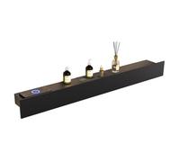 Plum&clay Eve Black Floating Wireless Charging Smart Shelf With Led Lighting (W)600mm