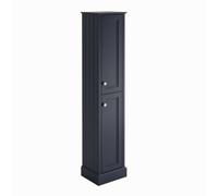 Plum&clay Fairmont Blue Grey Traditional Floor Stadning Bathroom Tall Storage Unit