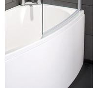 Plum&clay Haven Space Saving Bath White Front Bath Panel (H)515mm