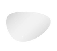 Plum&clay Iris Frameless Pebble Led Backlit Bathroom Mirror (H)55Cm (W)80Cm